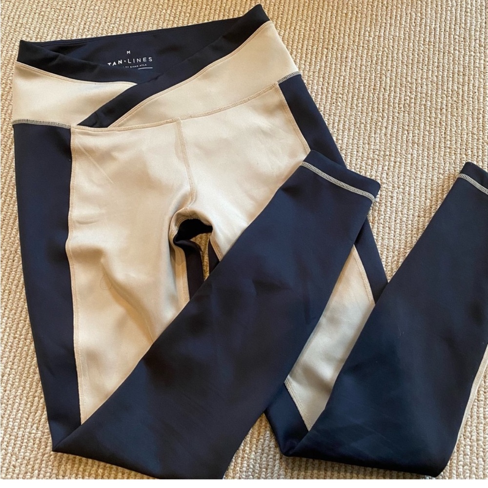 Tan Lines By Sivan Ayla Size M Colorblock Legging - image 5